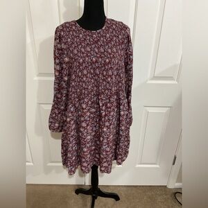 Old Navy Red and Blue Tunic